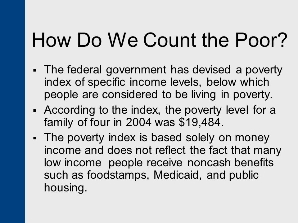 How Do We Count the Poor