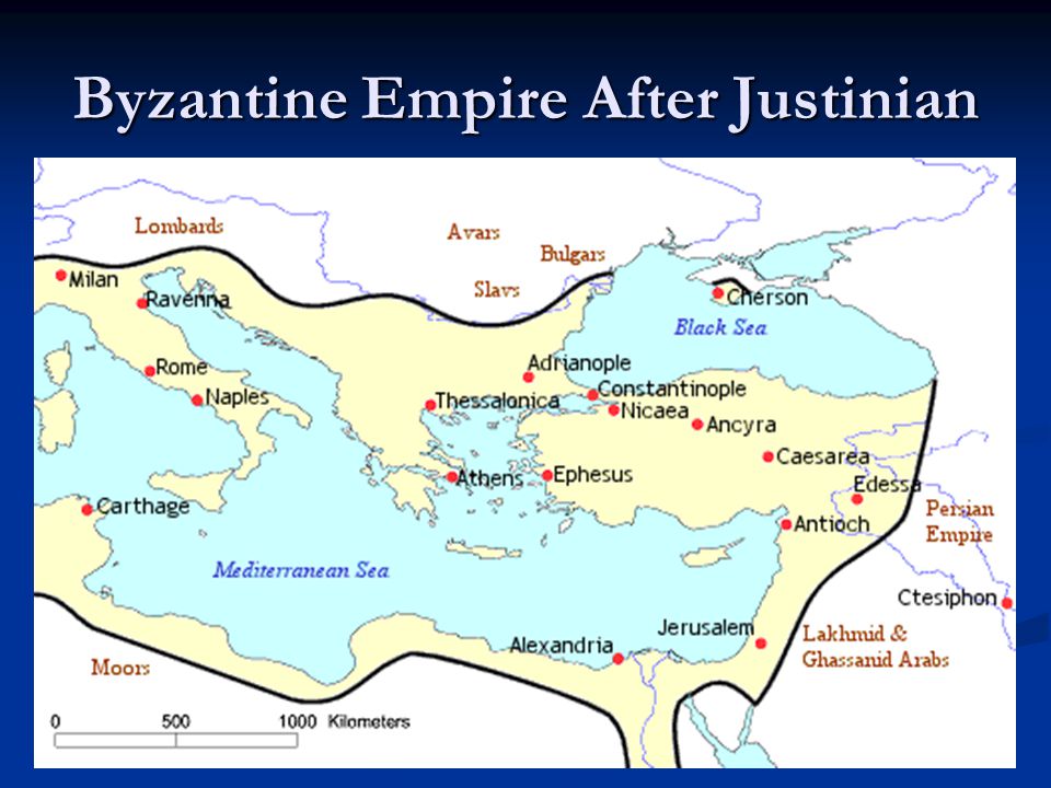 Byzantine Empire After Justinian