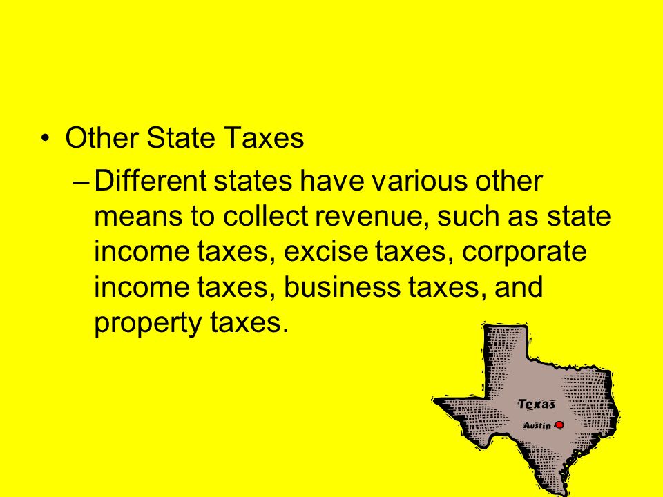 Other State Taxes