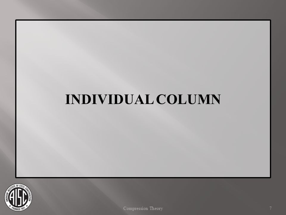 INDIVIDUAL COLUMN