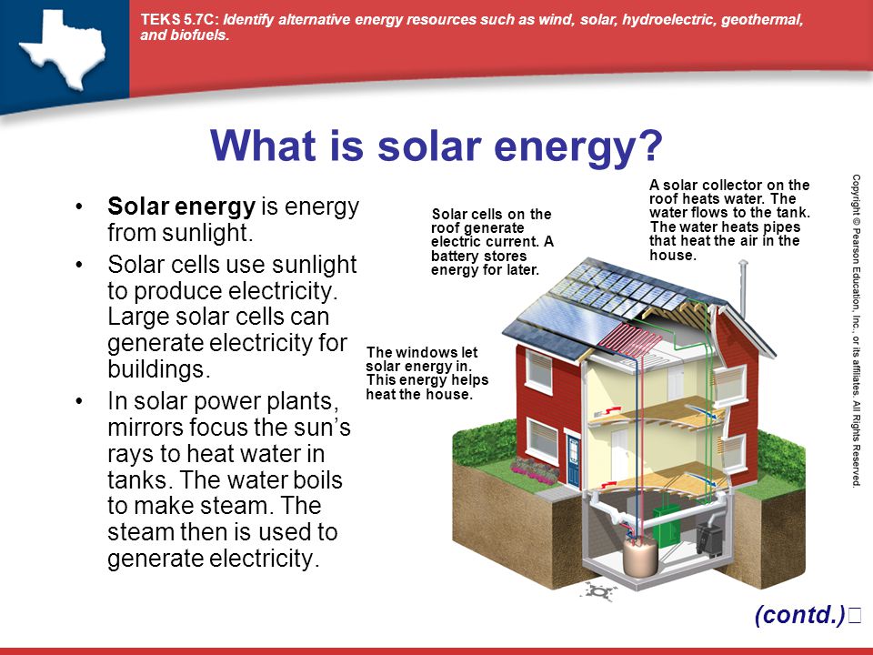What is solar energy Solar energy is energy from sunlight.