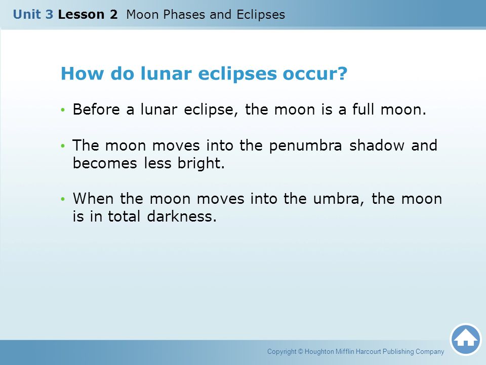 How do lunar eclipses occur