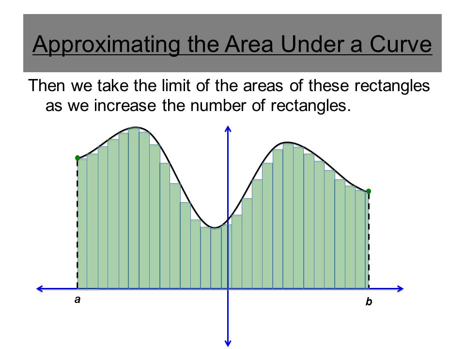 Approximating the Area Under a Curve