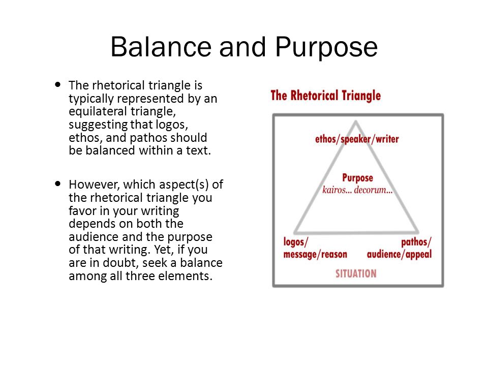 Balance and Purpose