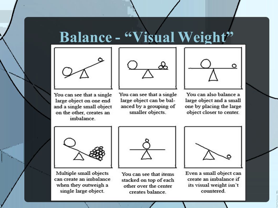 Balance - Visual Weight