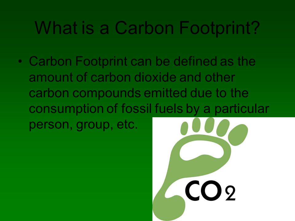 What is a Carbon Footprint