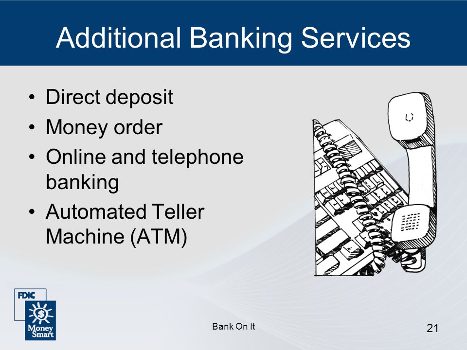 Additional Banking Services