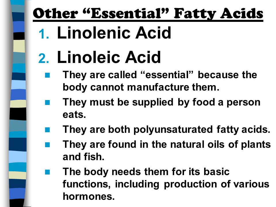 Other Essential Fatty Acids