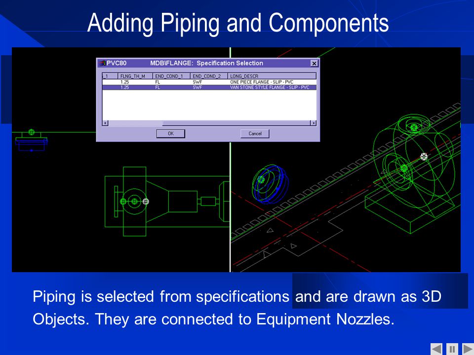 Adding Piping and Components