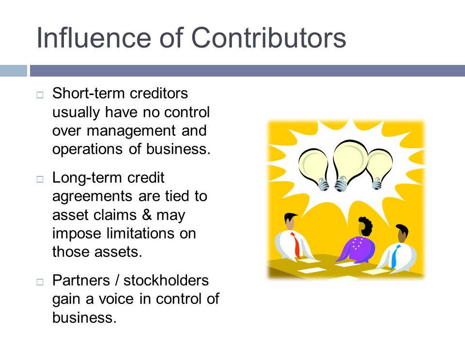 Influence of Contributors