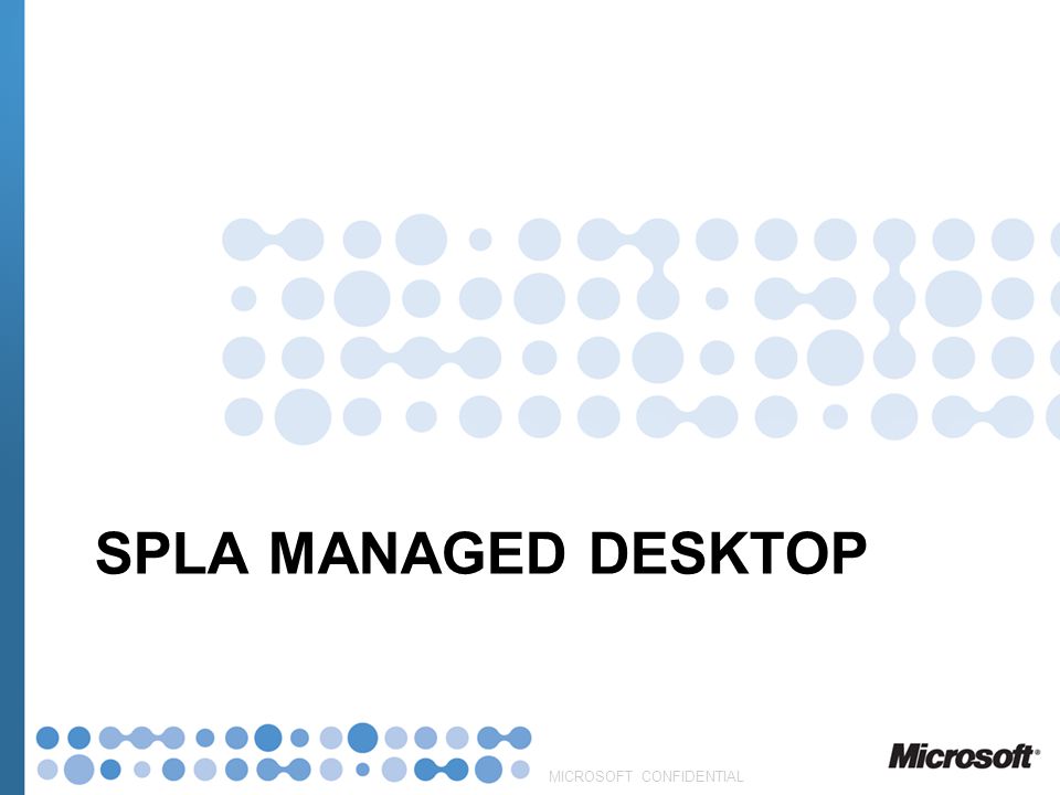 SPLA Managed Desktop