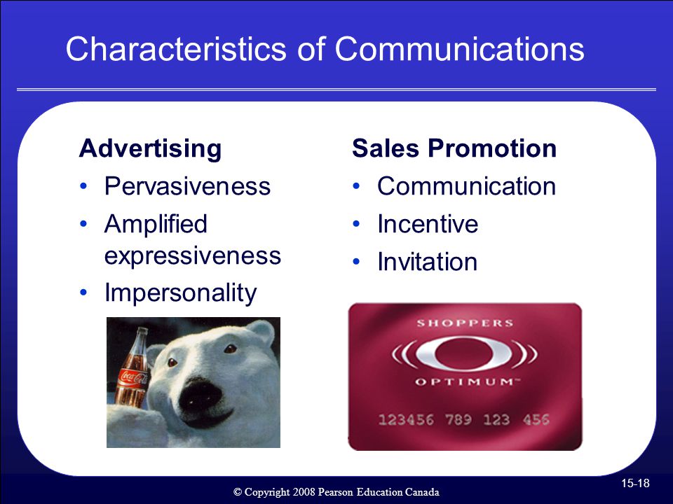 Characteristics of Communications
