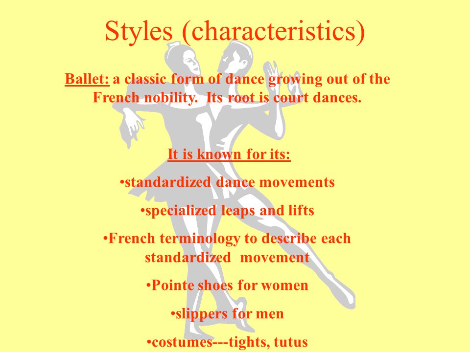 Styles (characteristics)