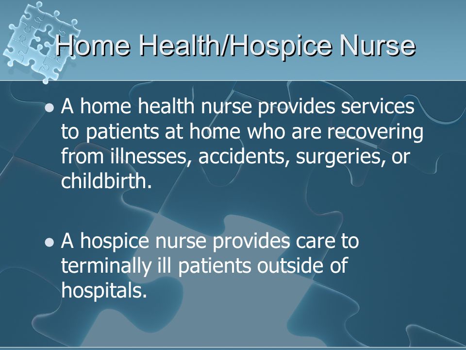 Home Health/Hospice Nurse
