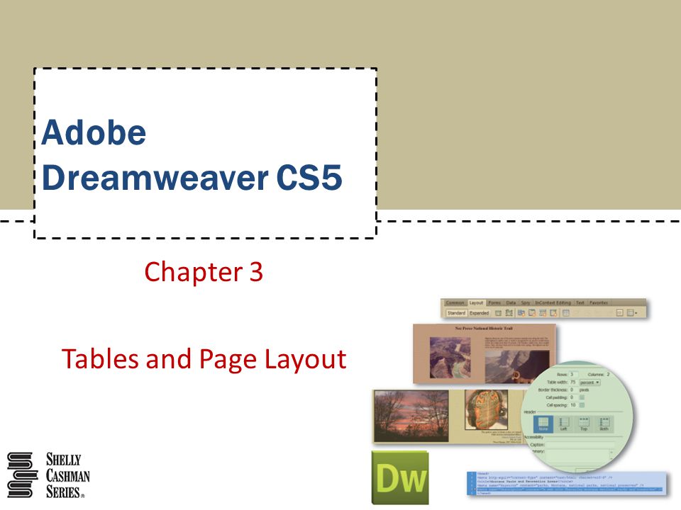 Chapter 3 Tables and Page Layout