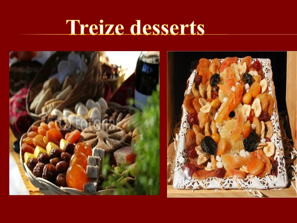 Treize desserts