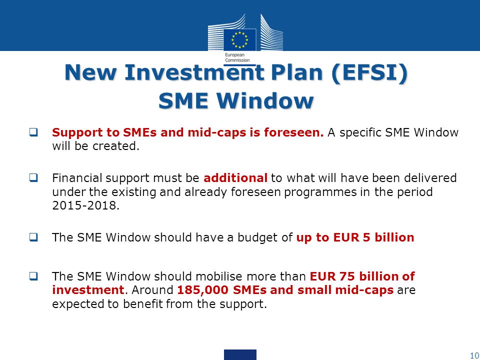 New Investment Plan (EFSI)