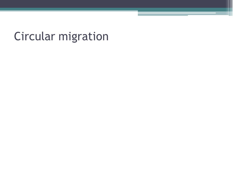 Circular migration