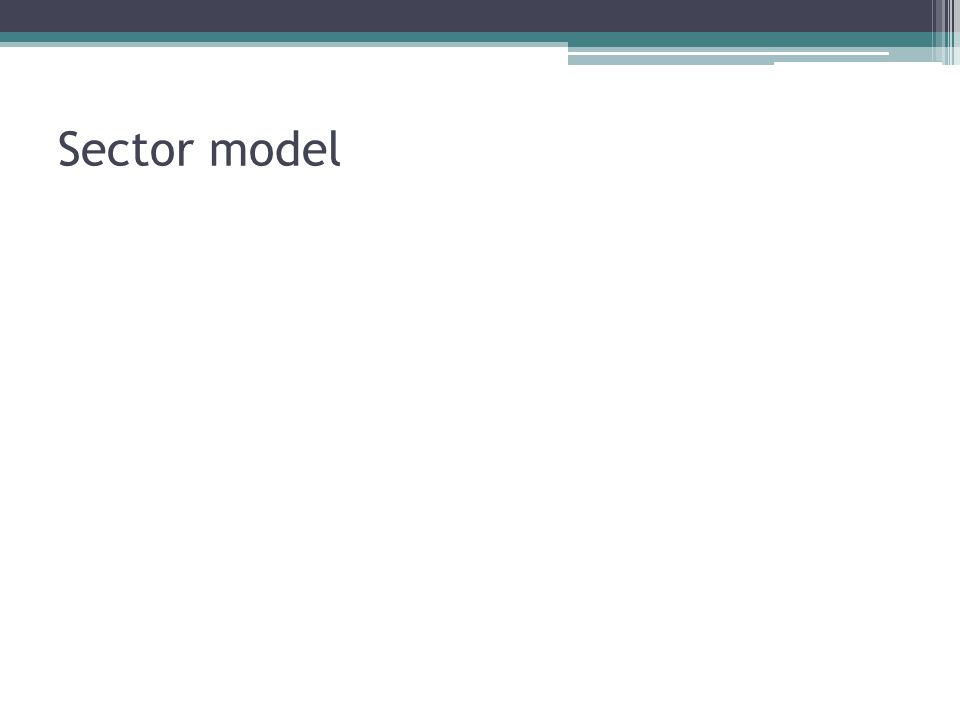 Sector model