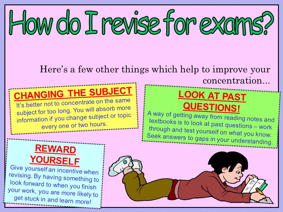 How do I revise for exams