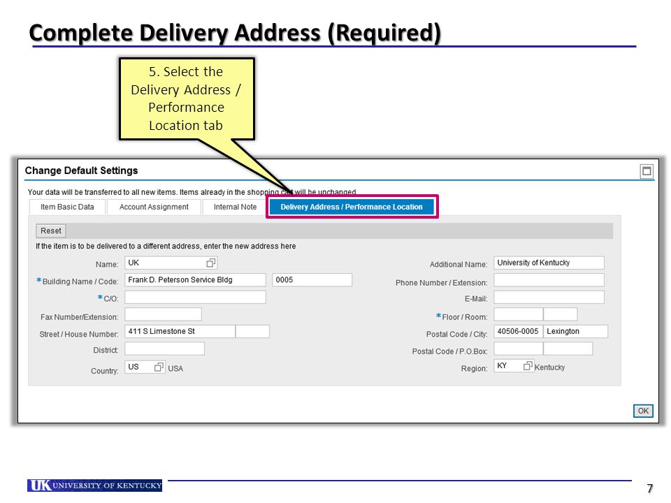 Complete Delivery Address (Required)