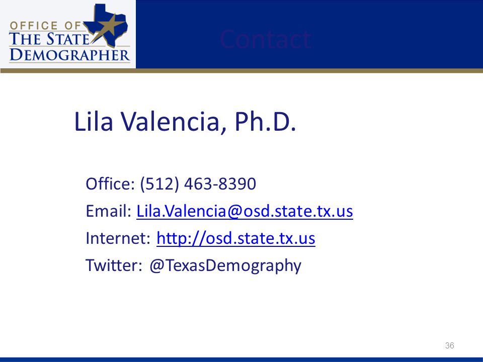 Contact Lila Valencia, Ph.D.