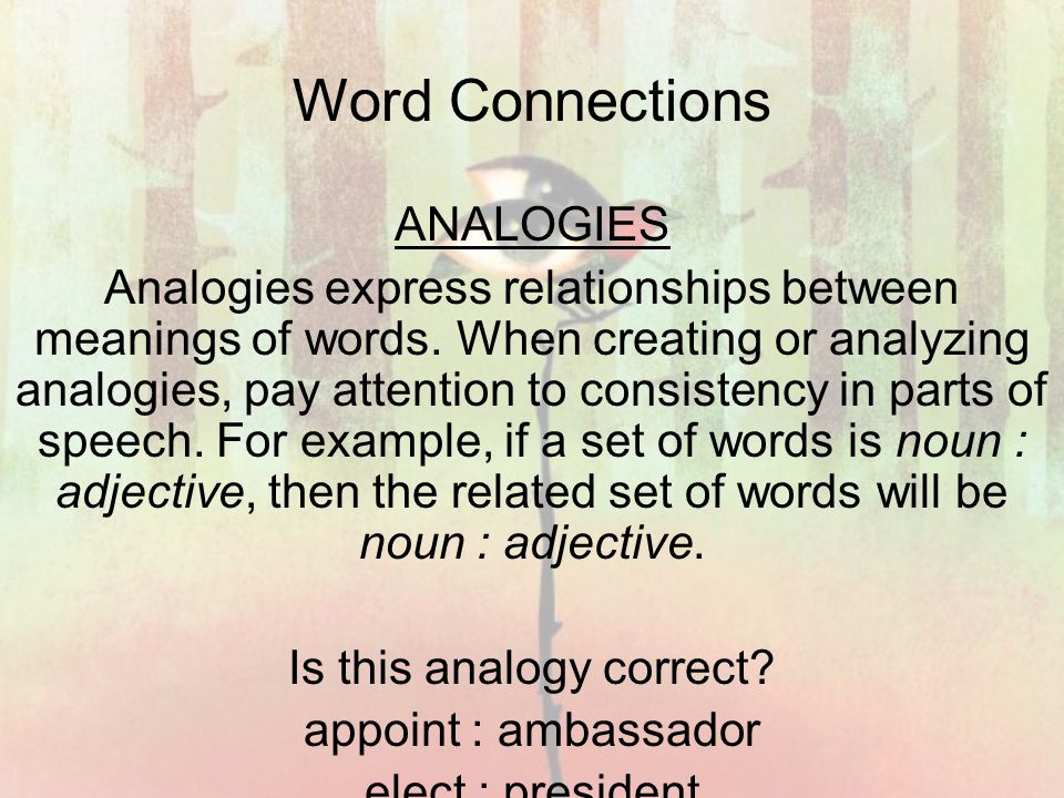 Word Connections
