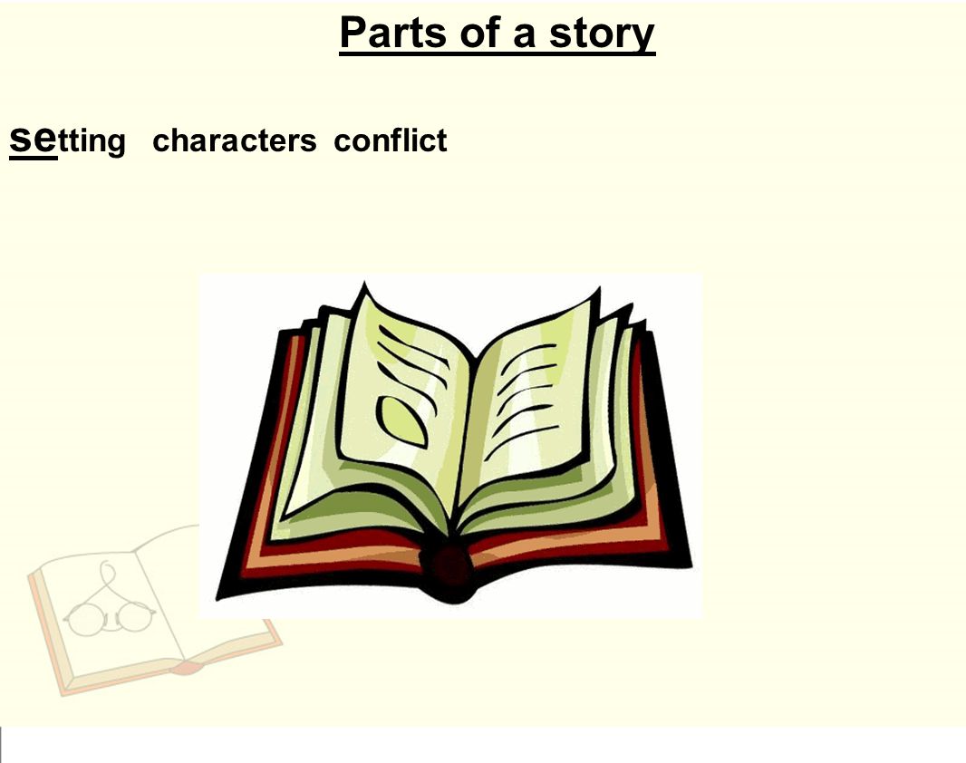 Parts of a story setting characters conflict