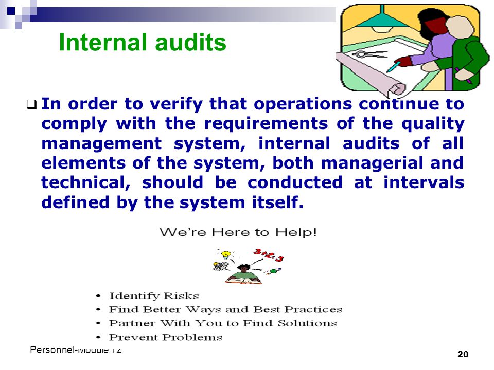 Internal audits