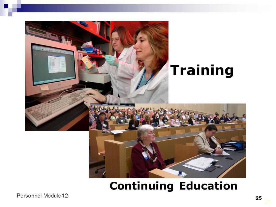 Training Continuing Education Personnel-Module