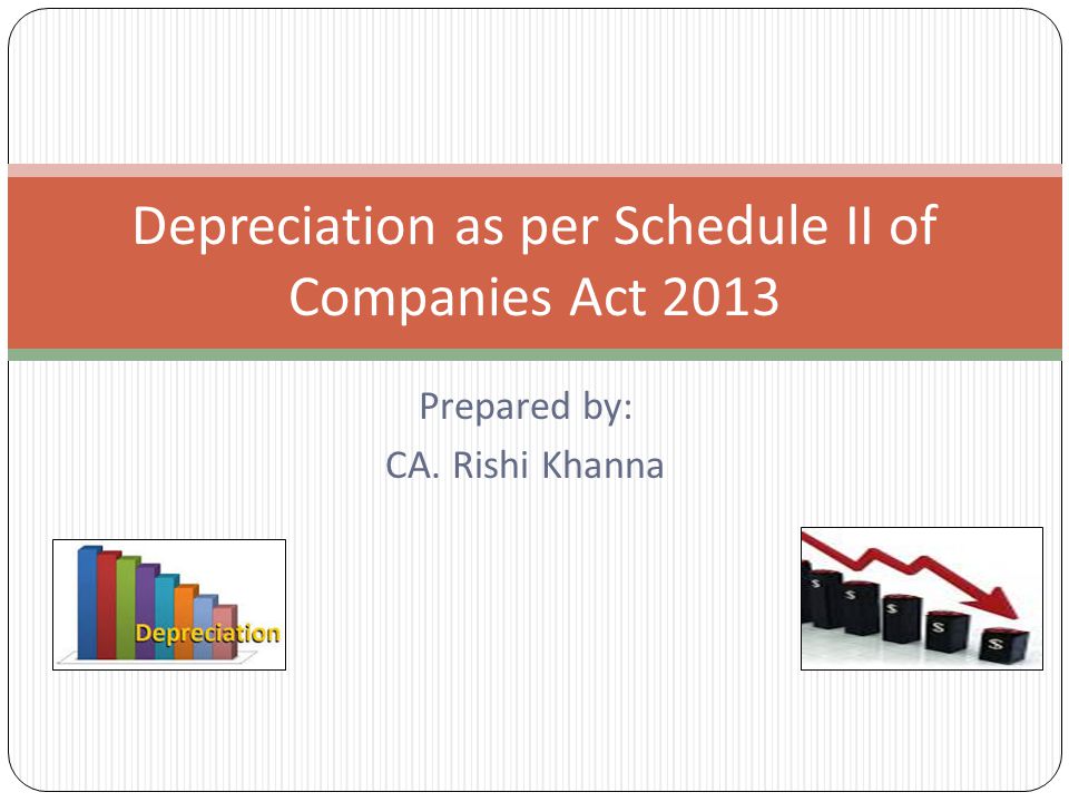 Depreciation Chart As Per Companies Act