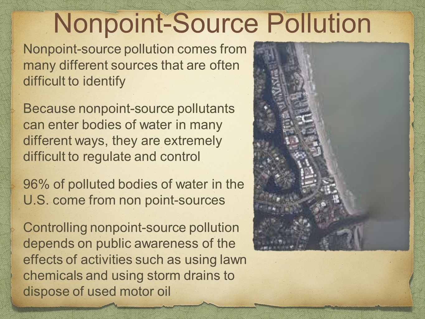 Nonpoint-Source Pollution