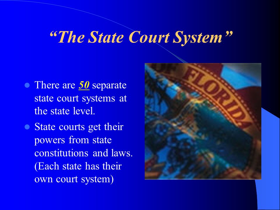 The State Court System