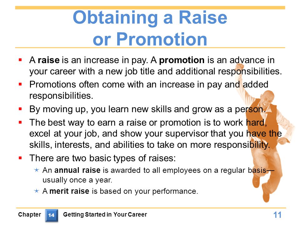 Obtaining a Raise or Promotion
