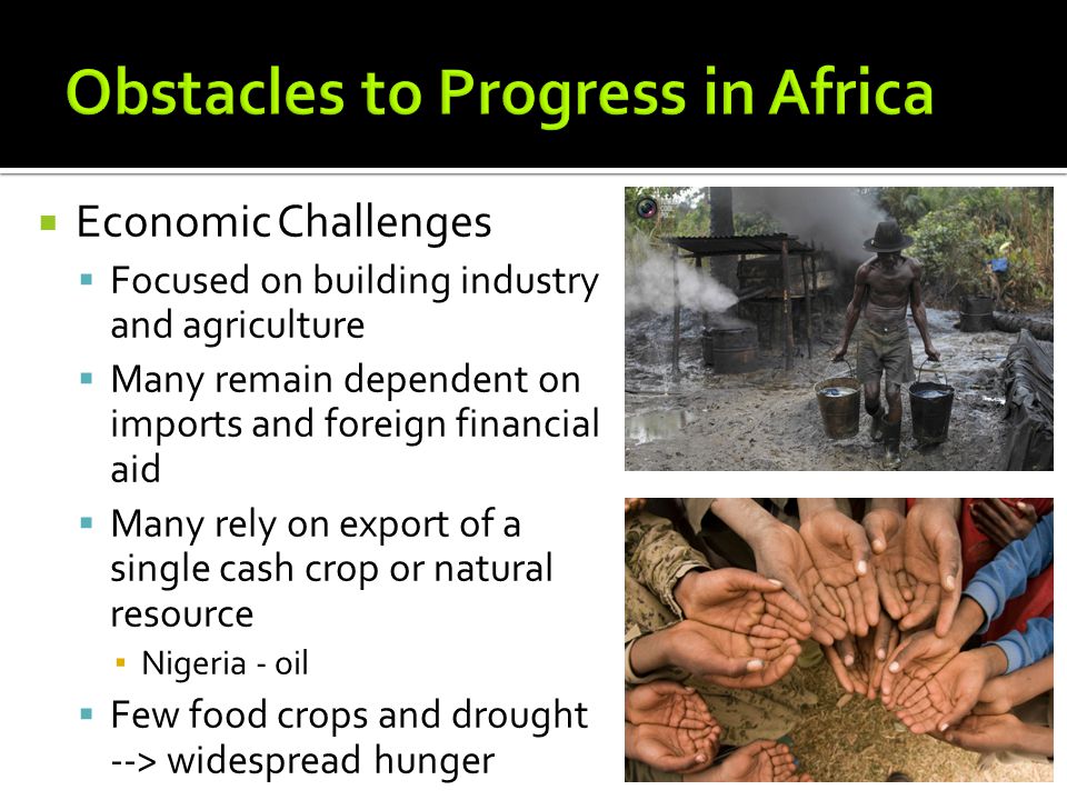 Obstacles to Progress in Africa