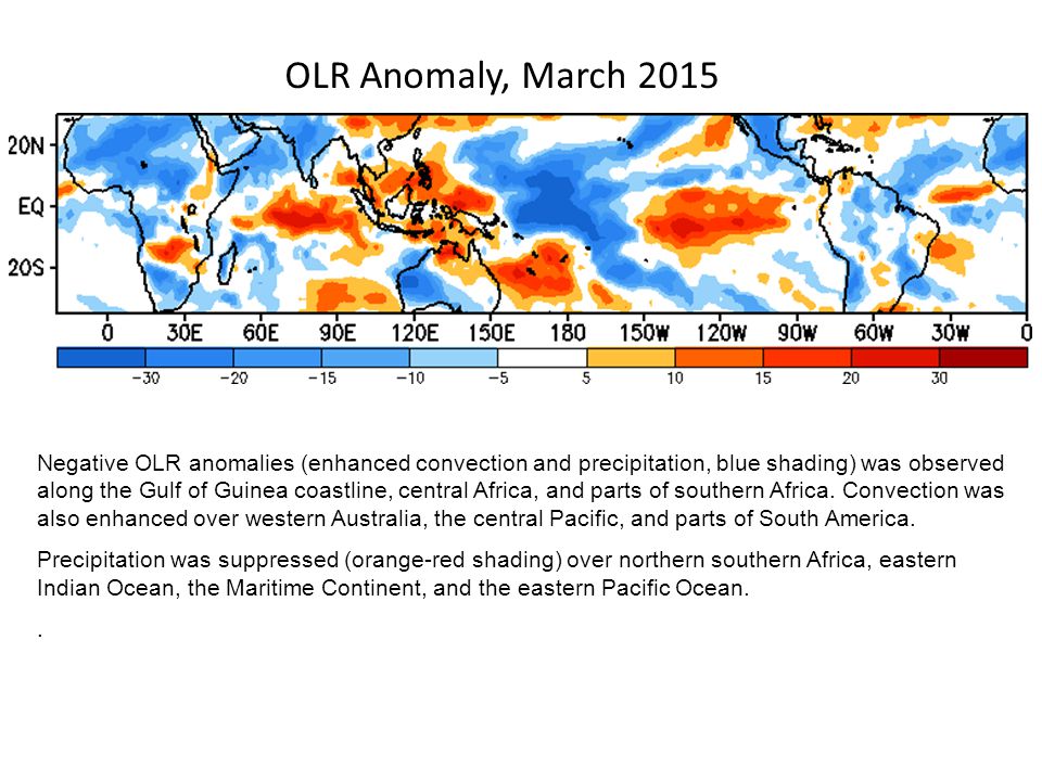 OLR Anomaly, March 2015