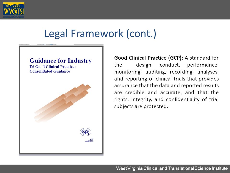 Legal Framework (cont.)