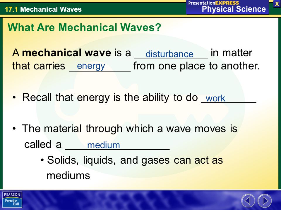 What Are Mechanical Waves