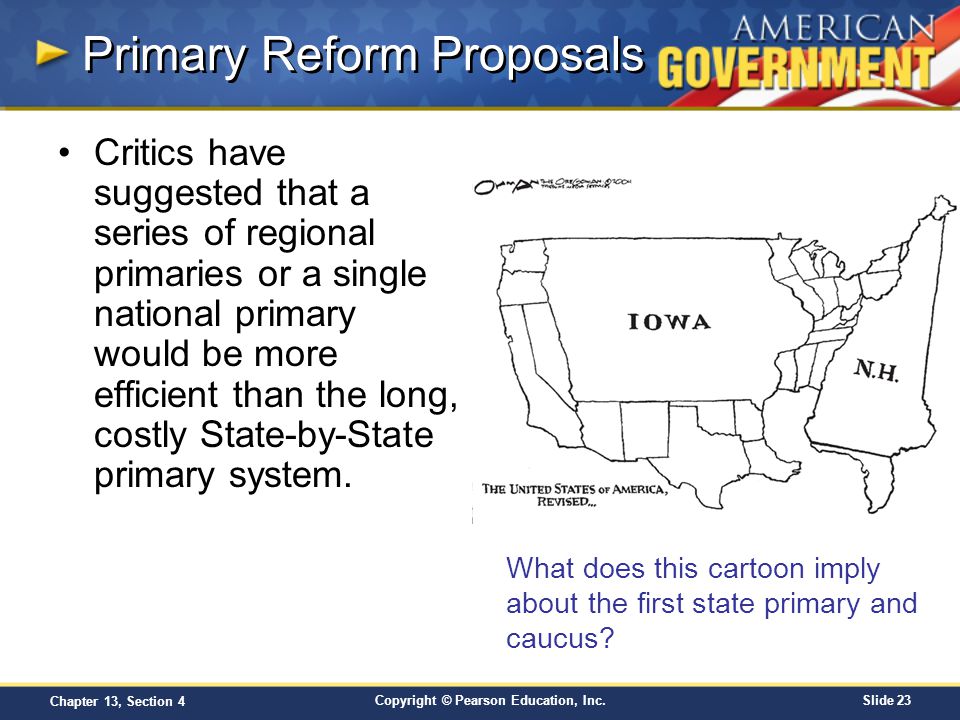 Primary Reform Proposals