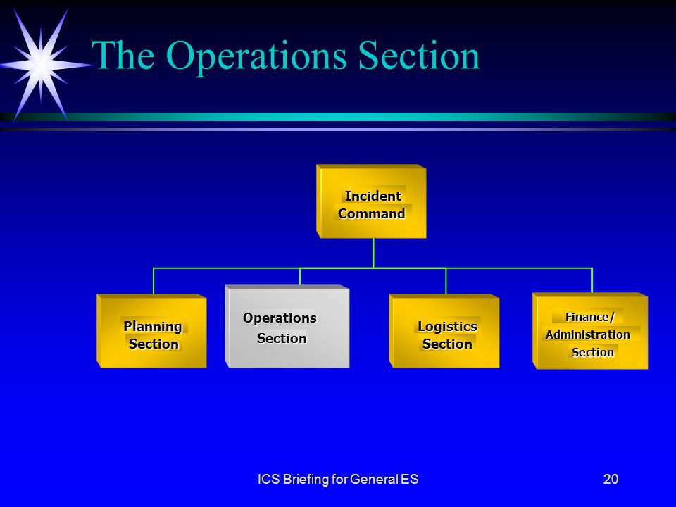 The Operations Section