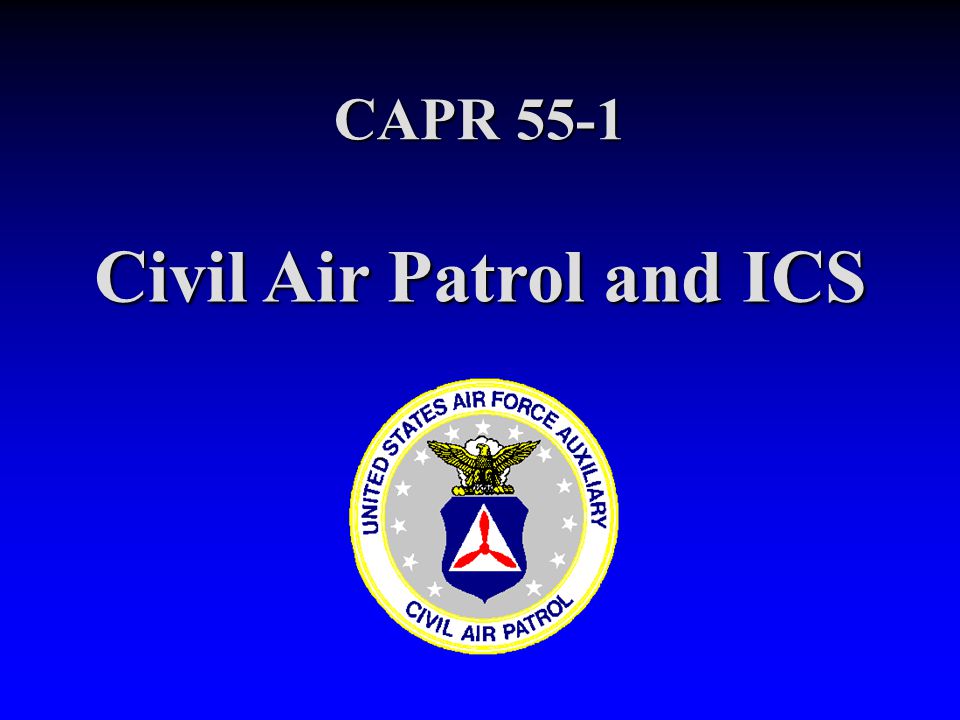 Civil Air Patrol and ICS