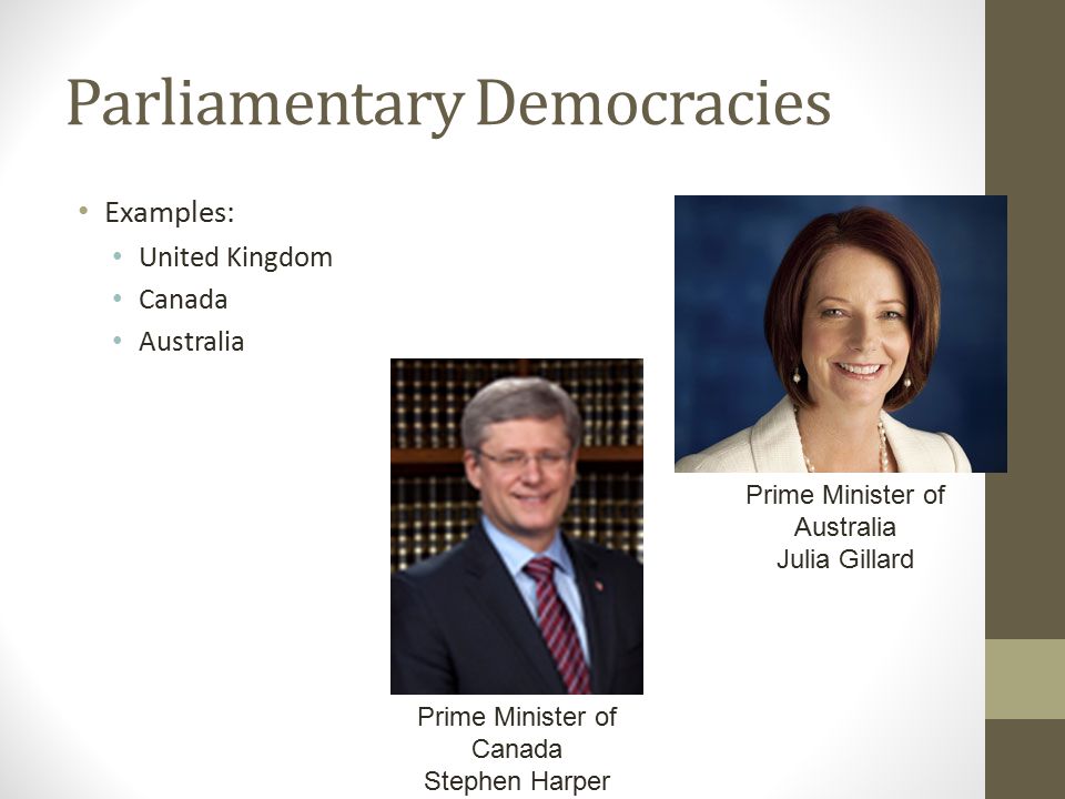 Parliamentary Democracies