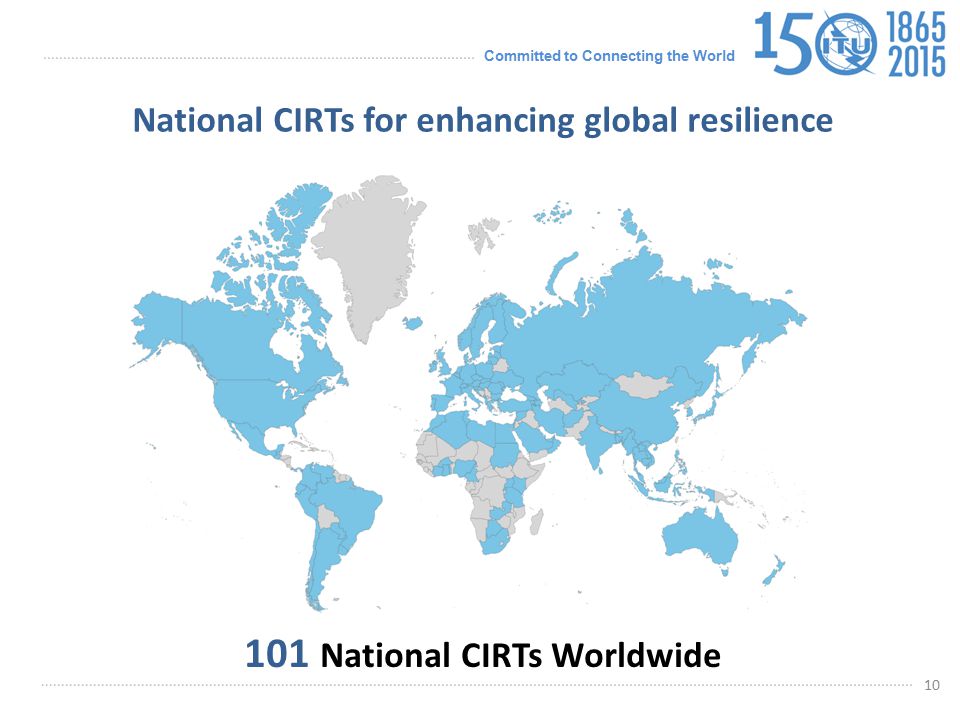 101 National CIRTs Worldwide