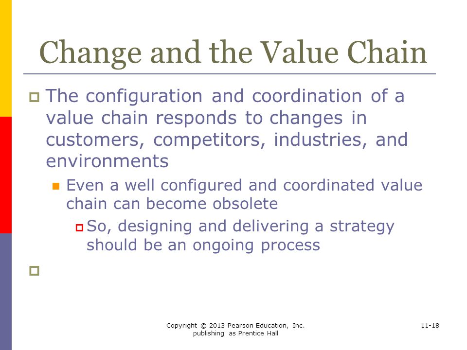 Change and the Value Chain