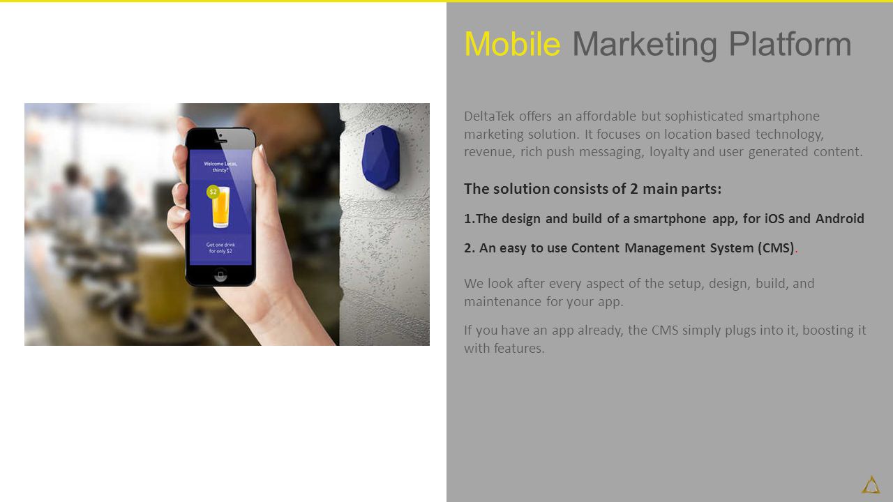 Mobile Marketing Platform