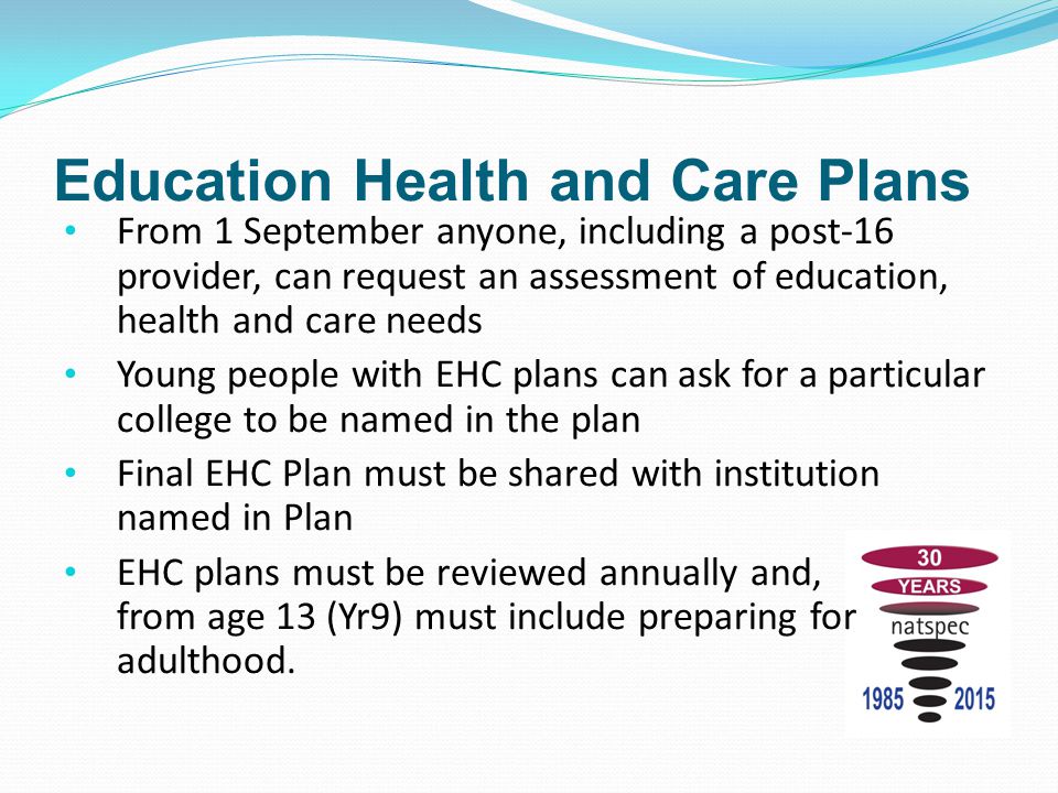 Education Health and Care Plans
