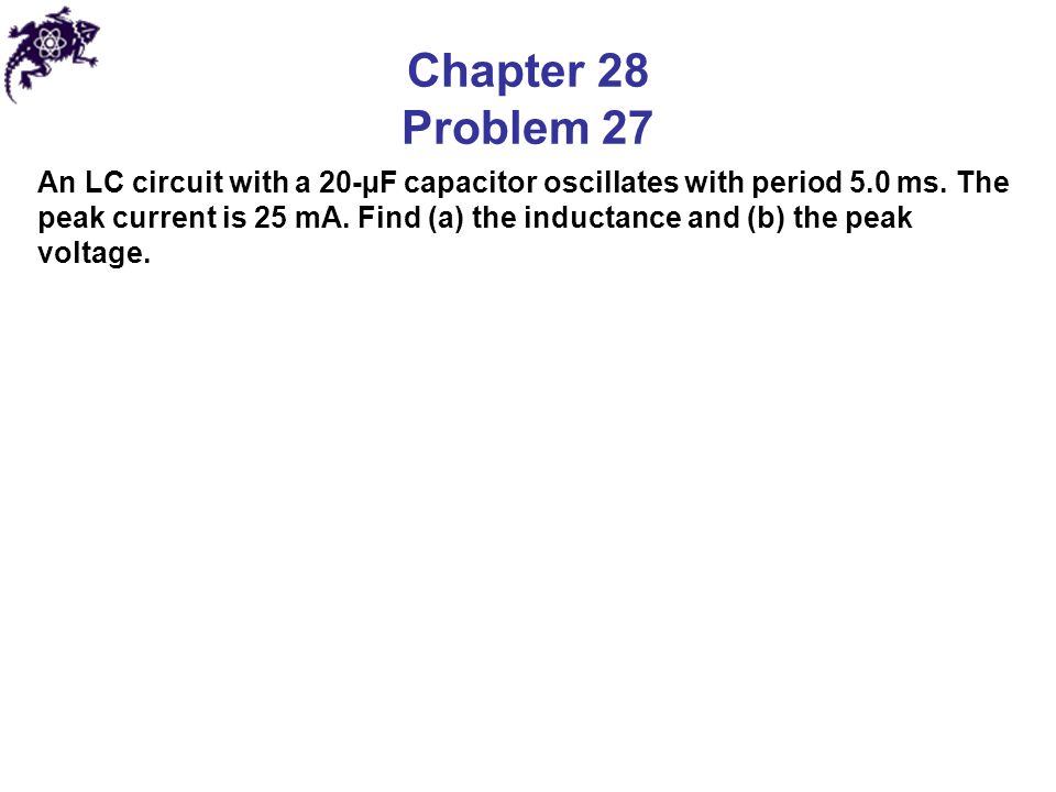 Chapter 28 Problem 27