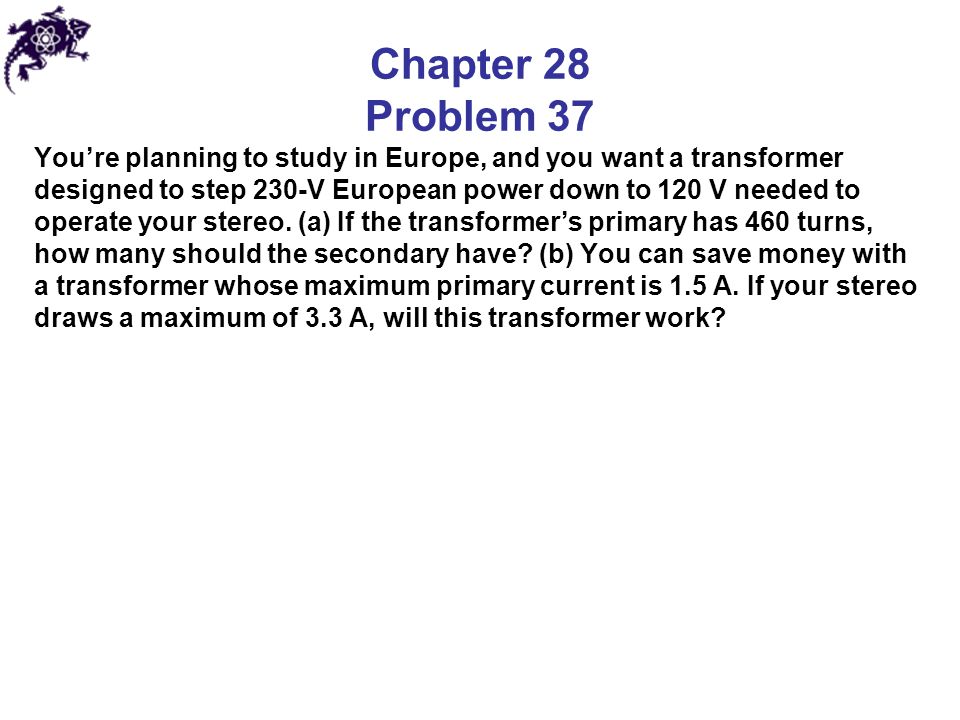 Chapter 28 Problem 37