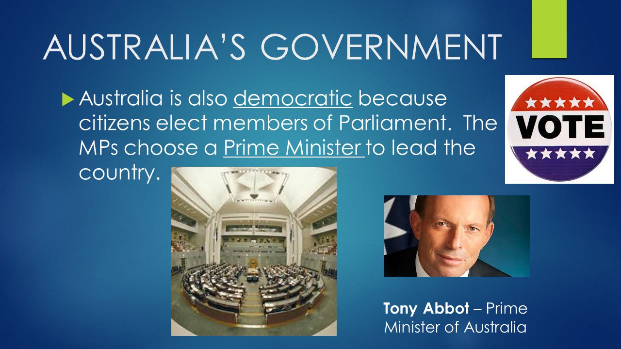AUSTRALIA’S GOVERNMENT