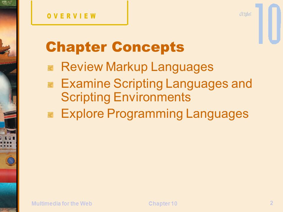 Chapter Concepts Review Markup Languages